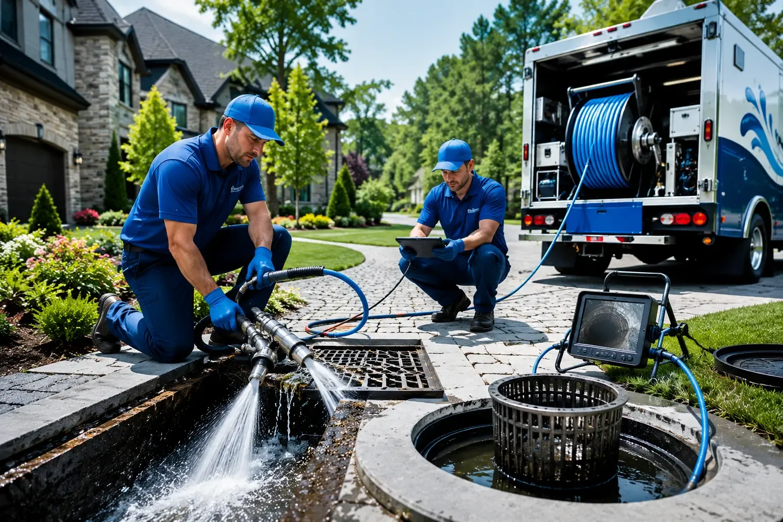 Local outdoor drain cleaning professionals in Eros, LA